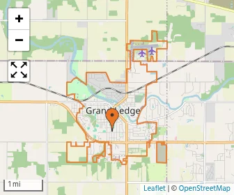 Area schools map